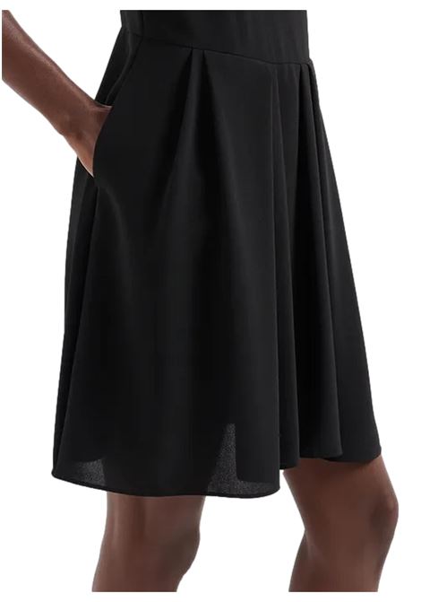 Abito corto in tessuto fluido riciclato ASV ARMANI EXCHANGE | Abiti | 3DYA31 YN1QZ1200